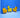 Yellow commercial mop buckets with wringer on a blue background.