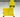 Yellow double mop bucket on concrete floor.