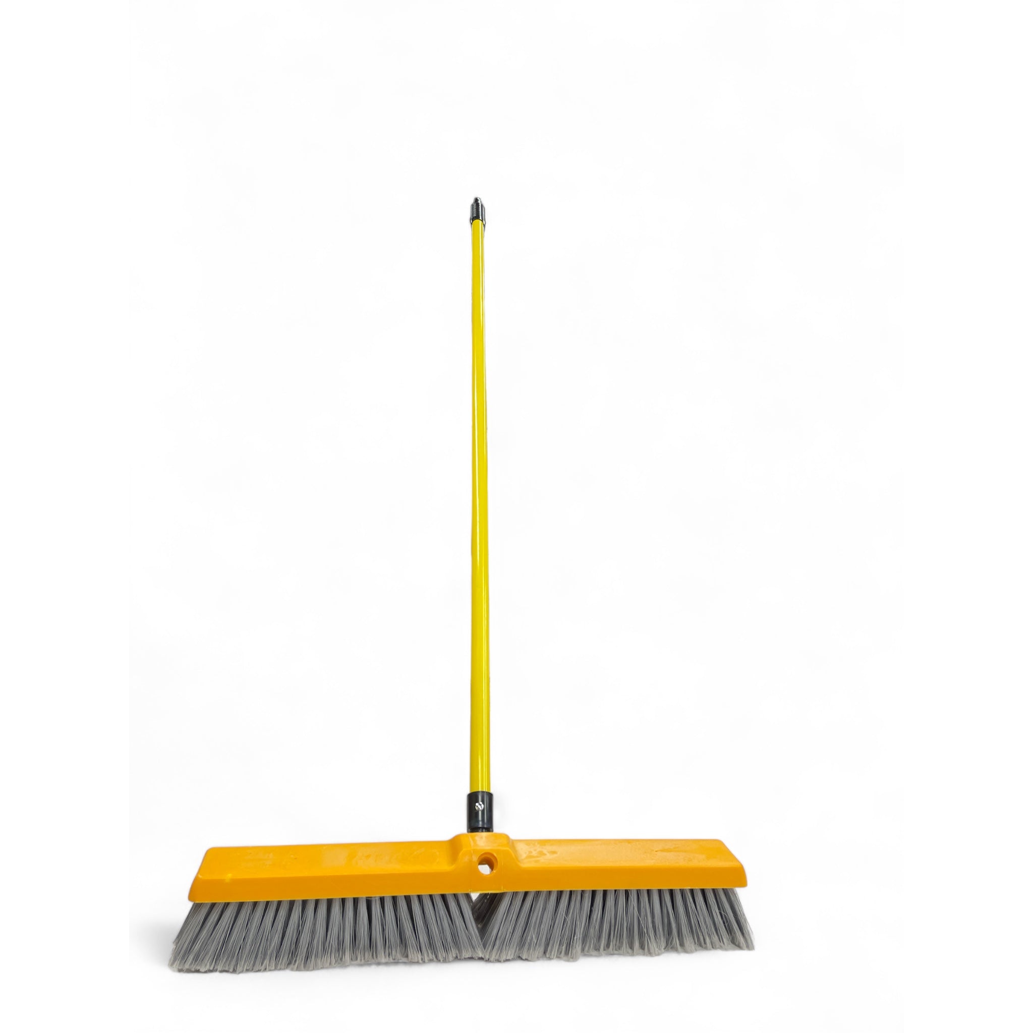 24" Feathered Push Broom and Handle