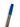 Close-up of the blue plastic handle on the adjustable stainless steel mop pole