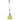 Yellow commercial mop head and handle with jaws style attachment