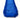 Blue microfiber dust mop head for floor cleaning