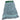 Green synthetic small mop head with narrow band against a white background